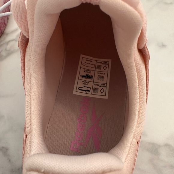 Reebok Light Pink Sneakers Women's 6.5 (37) For Training - Picture 7 of 11